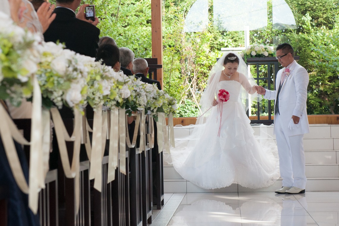 ブライダルフォトＡＩが撮影した写真のアルバム「ララシャンスいわき-クローバー-」