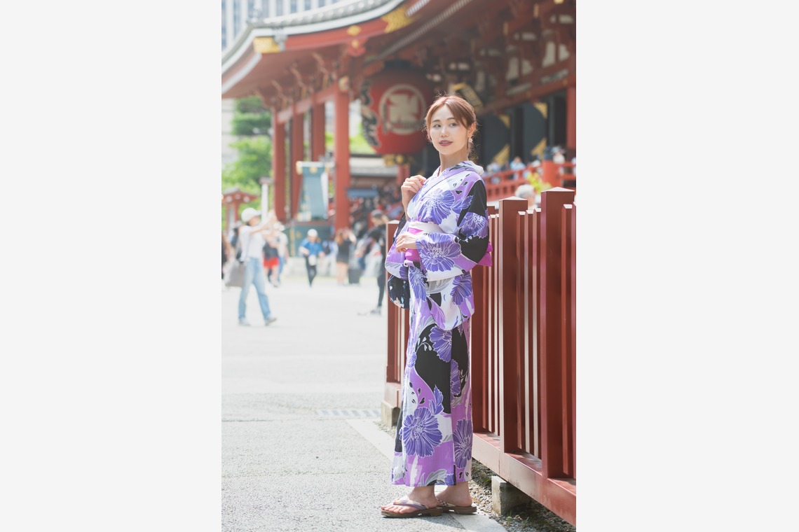 ARUKU PHOTOが撮影した写真のアルバム「浅草寺周辺での浴衣撮影」