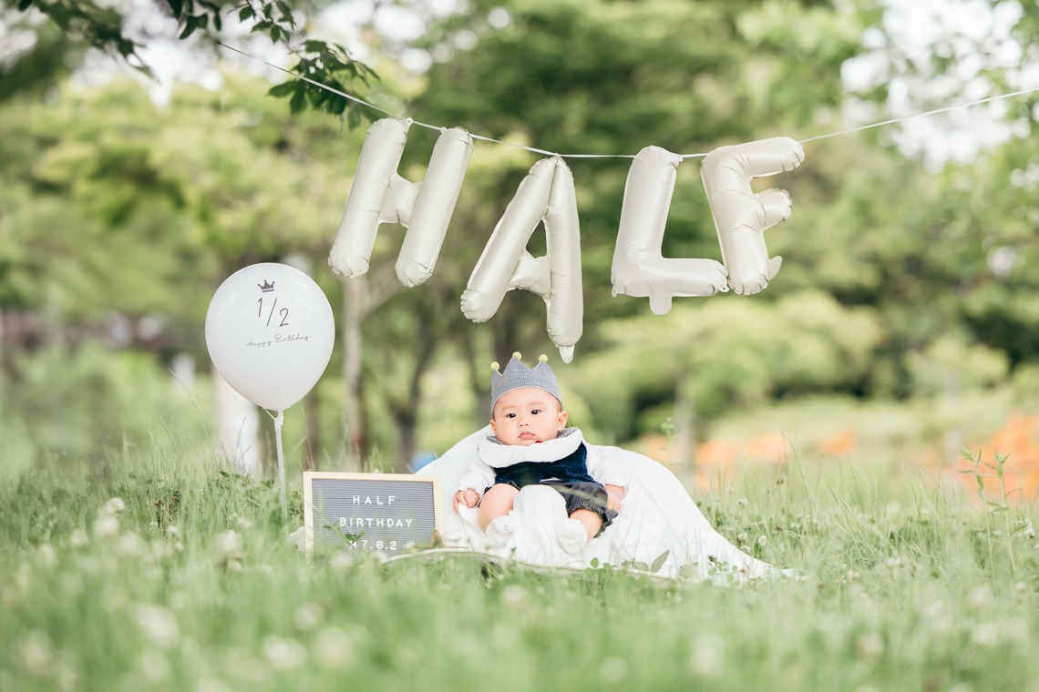 堤　喬之が撮影した「ハーフバースデー（古賀グリーンパーク）」の写真