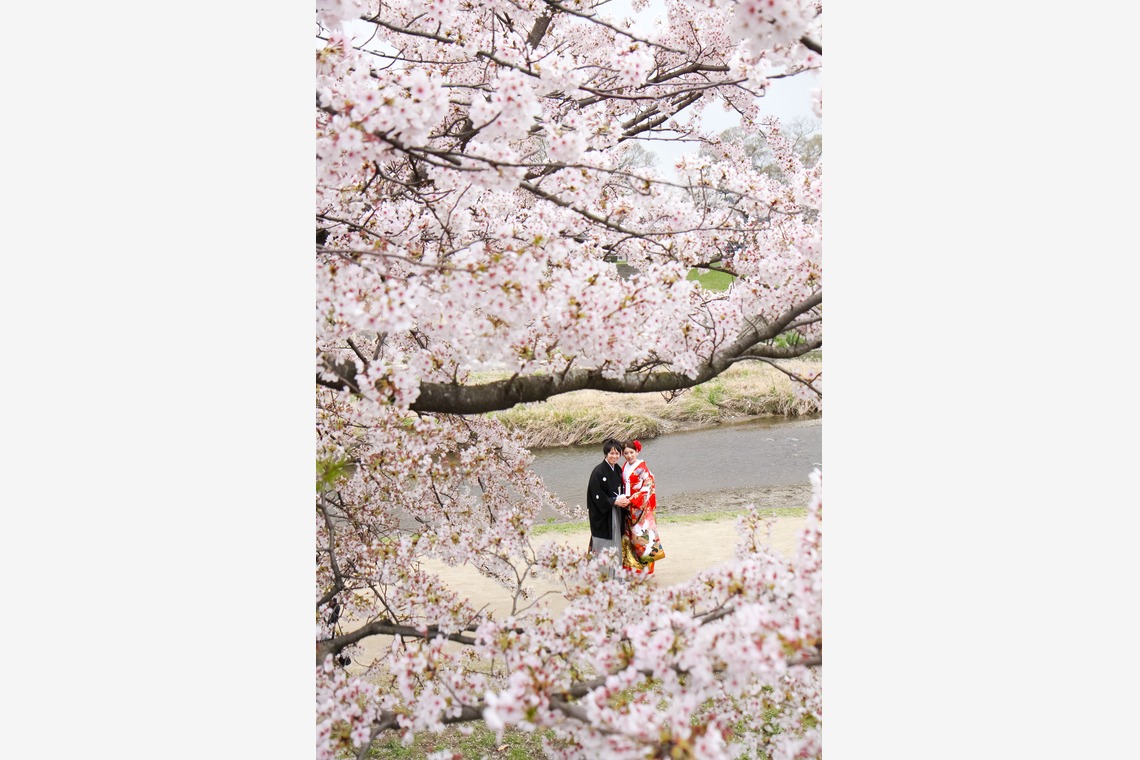 スマイルハンターが撮影した「ウェディング前撮り和装」の写真