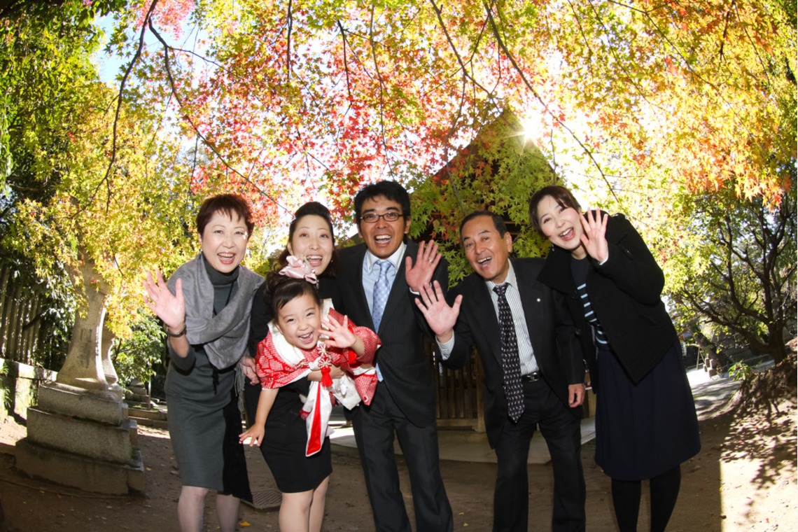 スマイルハンターが撮影した「七五三ロケーション撮影」の写真