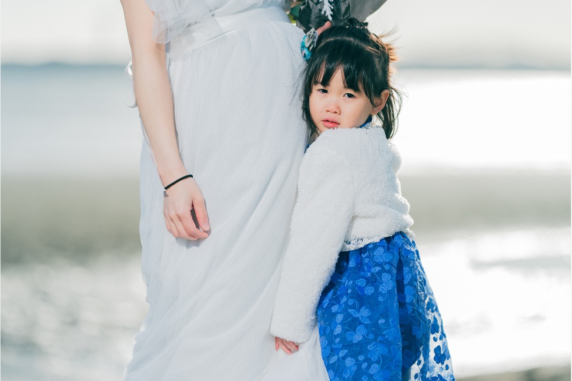 玉城　肇が撮影したマタニティフォトのアルバム「ビーチでもマタニティフォト」