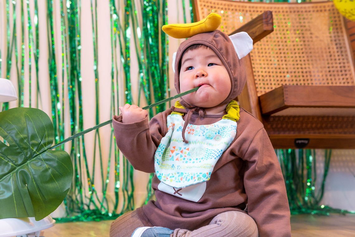 HUNGRYSが撮影した「一歳のお誕生日記念撮影」の写真