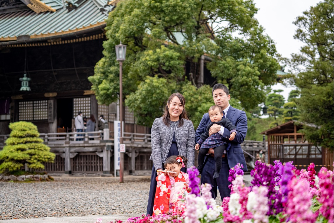 出張カメラマンのY's Officeが撮影した「七五三出張撮影」の写真