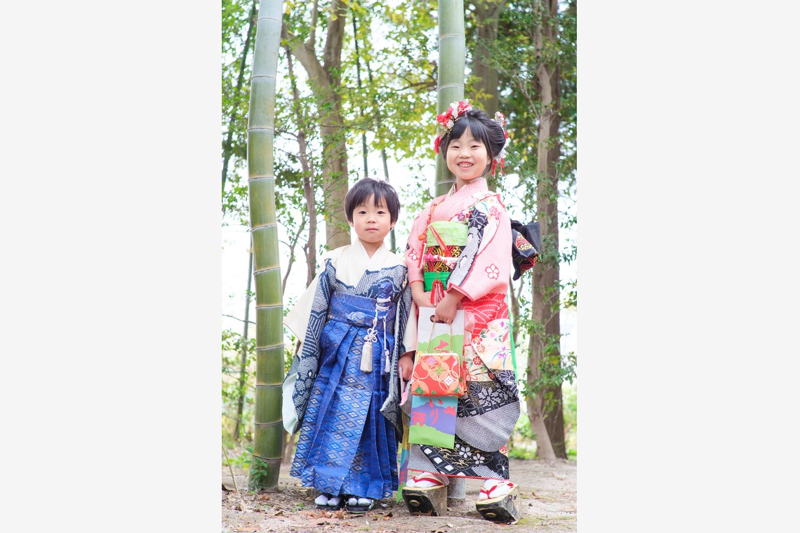 プロカメラマン　竹之下　光（あきら）が撮影した写真のアルバム「七五三」