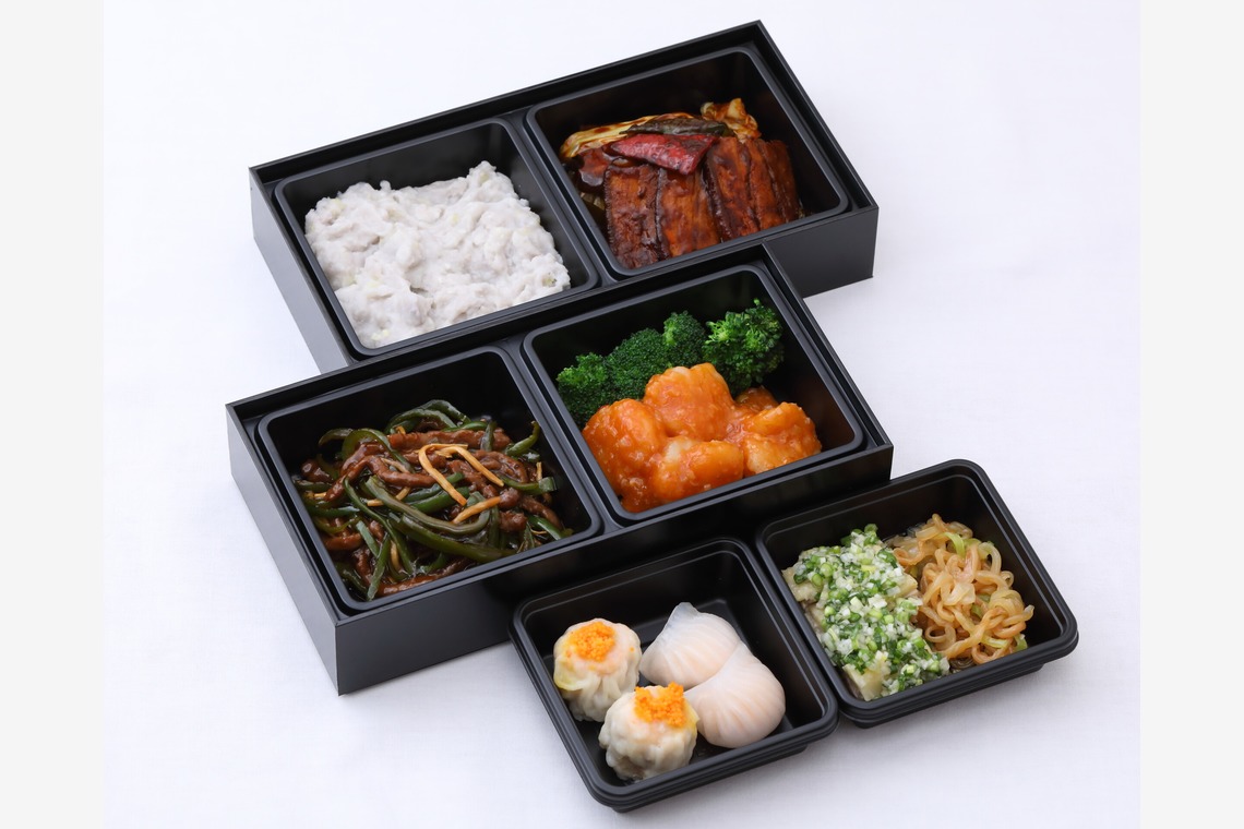 森安　照が撮影した「和食弁当・洋食弁当・中華弁当」の写真