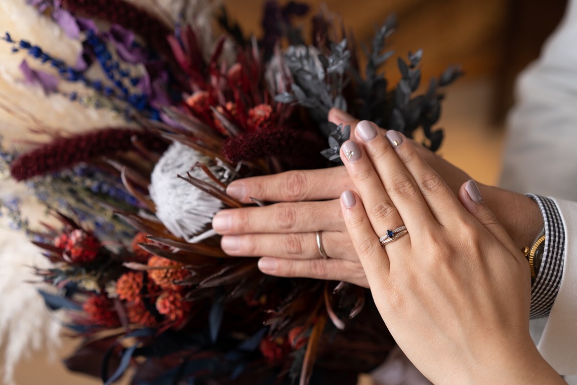 山口　竜が撮影した「ウエディング前撮り」の写真