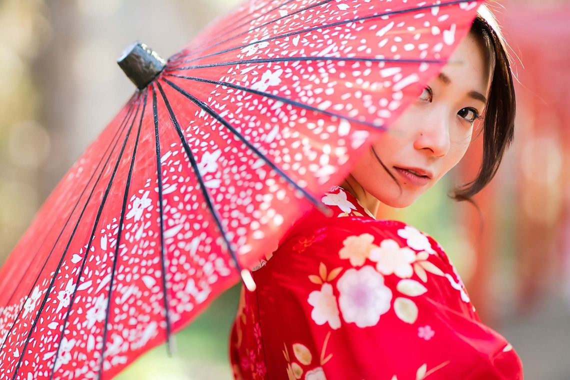 APKが撮影したハネムーンフォトのアルバム「カジュアル着物で桜ロケーション撮影　2019年4月」