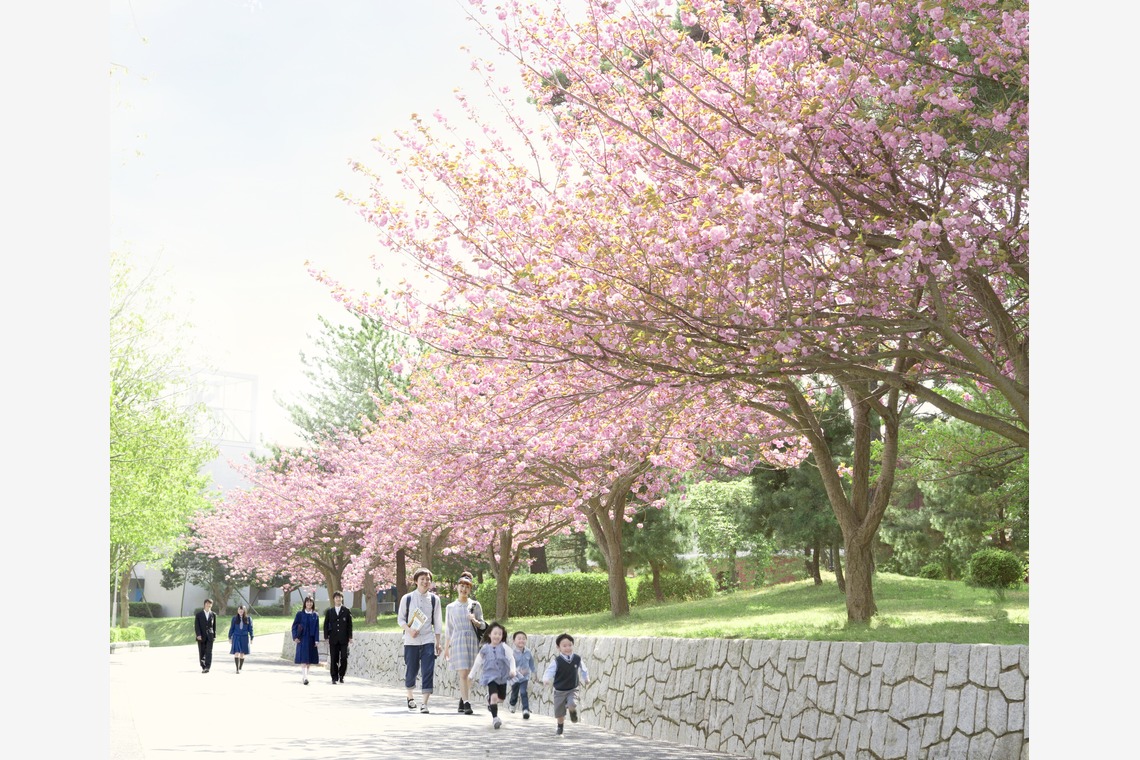 村田わかな広告写真が撮影した「茨城キリスト教大学」の写真