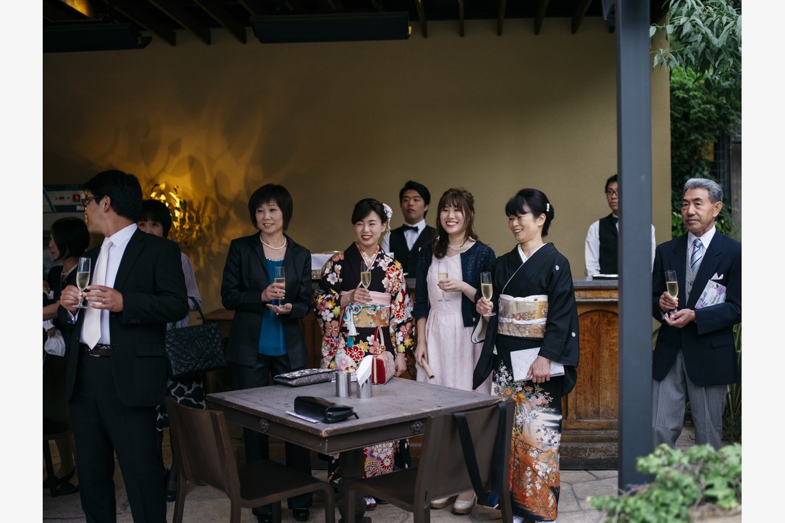 植村由理が撮影した「愛宕神社での挙式と小笠原伯爵邸での披露宴」の写真