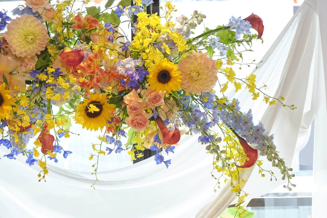 濱田茉里が撮影した「日比谷花壇」の写真