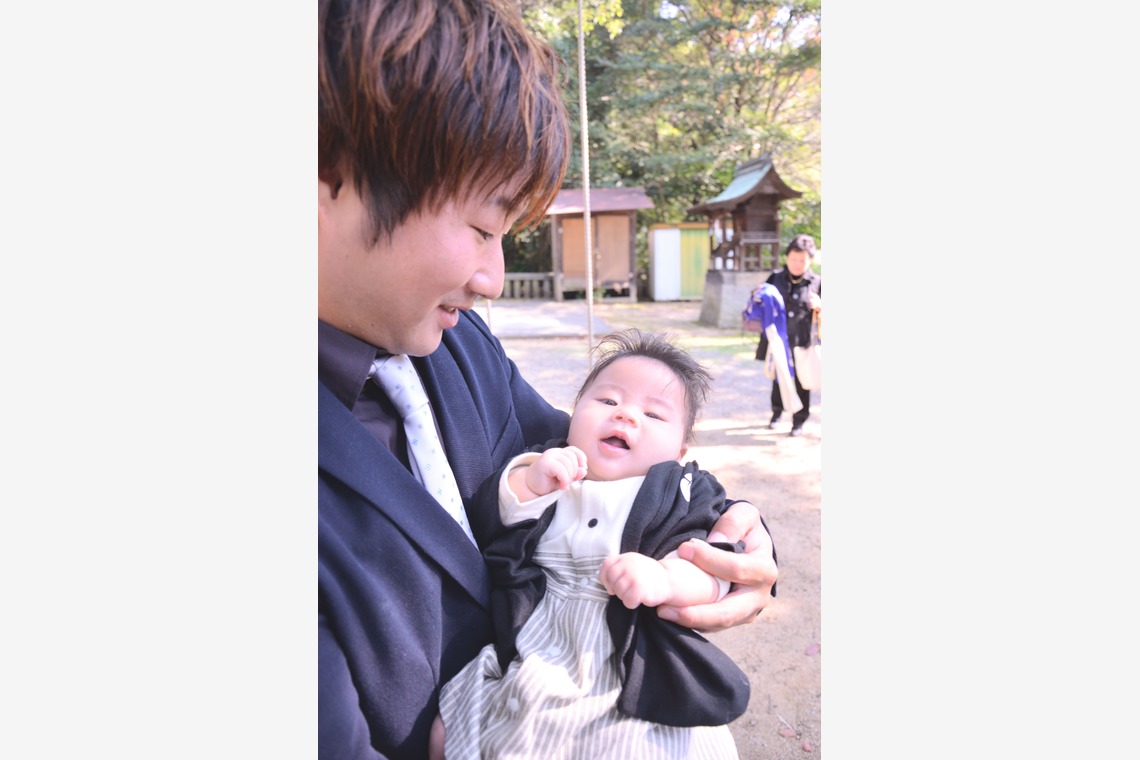 ko1low photographが出張撮影した家族写真(キッズ,ベビーフォト)などが写った「七五三・お宮参り」の家族写真