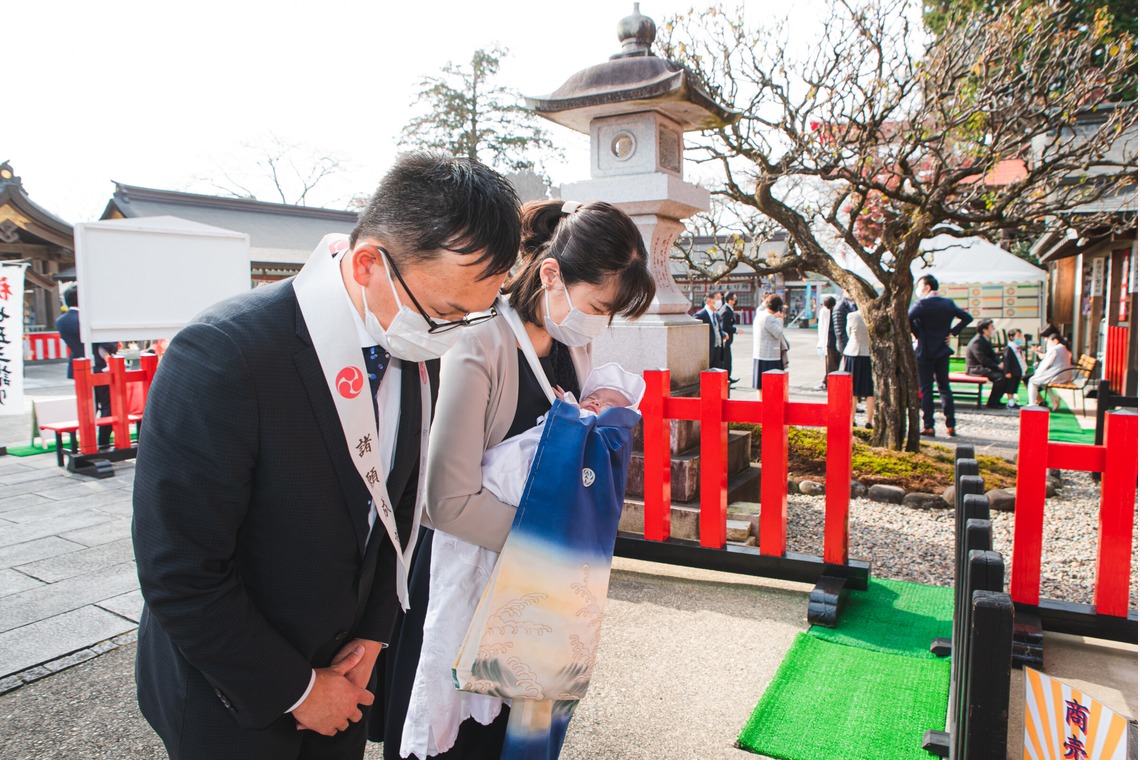山下　剛が撮影した家族写真の出張撮影/お宮参りのアルバム「お宮参りの撮影」
