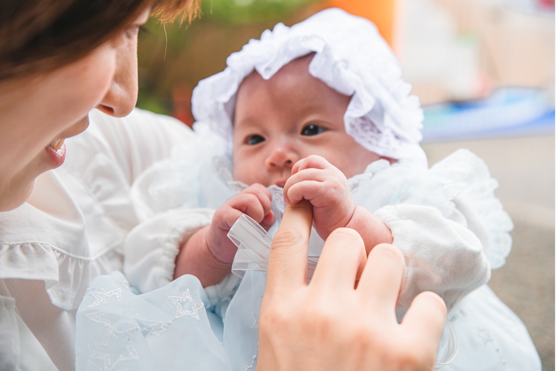 山下　剛が出張撮影した家族写真(キッズ,ベビーフォト)などが写った「お宮参り撮影」の家族写真