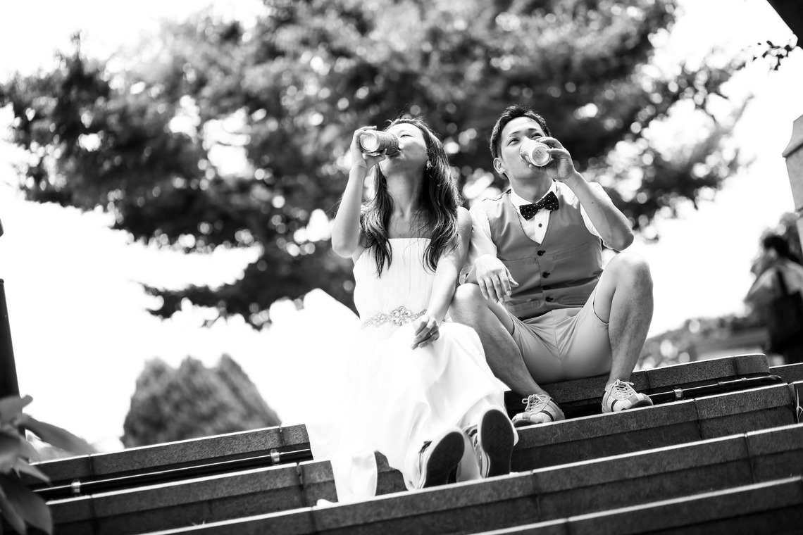 加倉井 規晃が撮影した「ロケーション・前撮り・公園・海」の写真