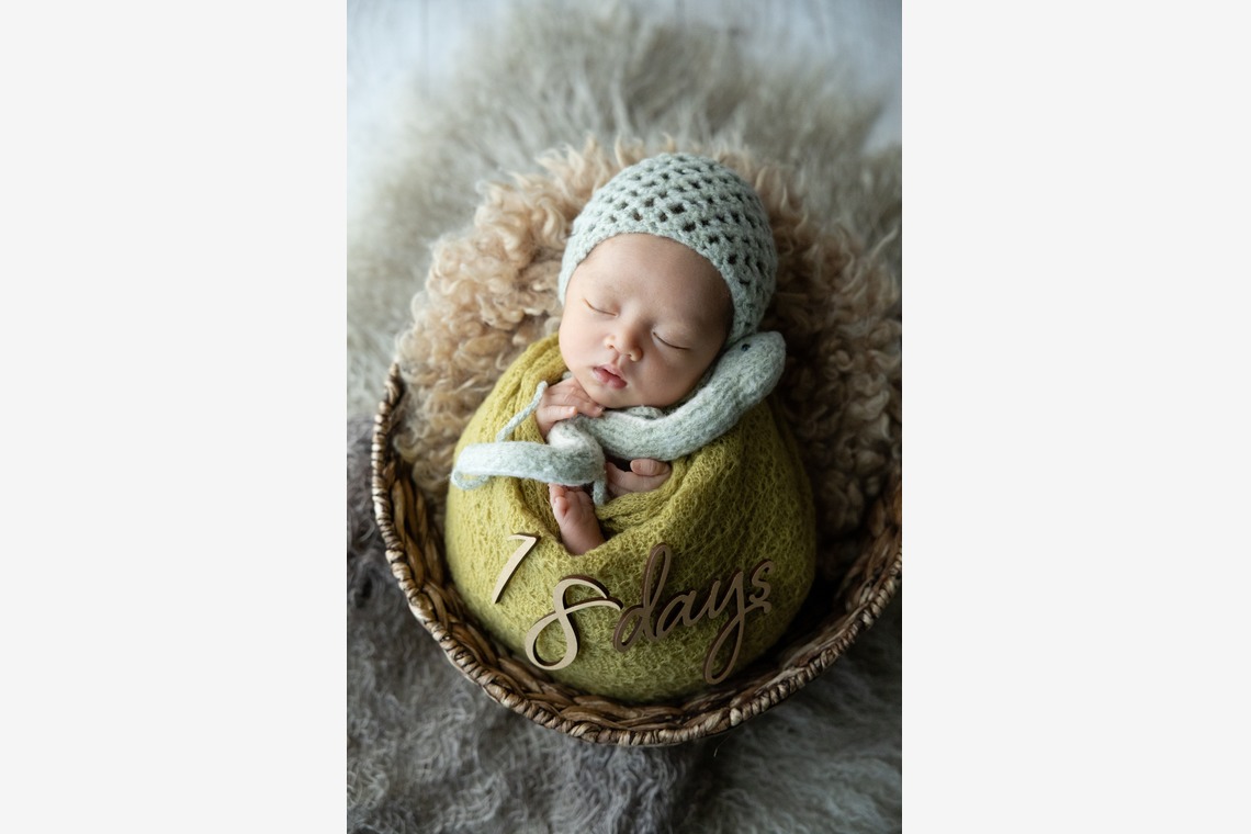 photo booが撮影した「ニューボーンフォト」の写真