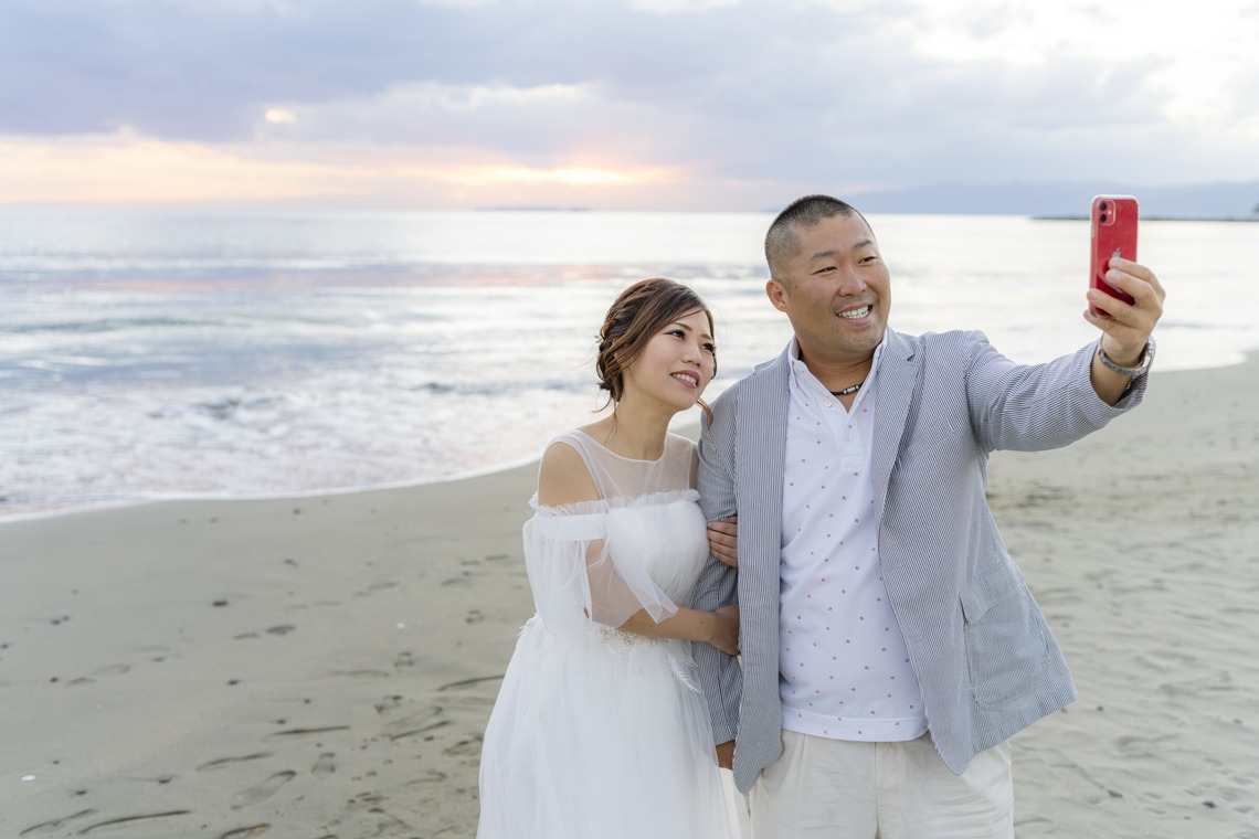 三好治輝が撮影した「前撮り」の写真