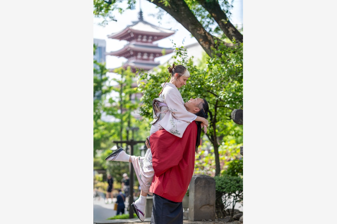 フォトスタジオENOが撮影した「和服、着物、カップル」の写真