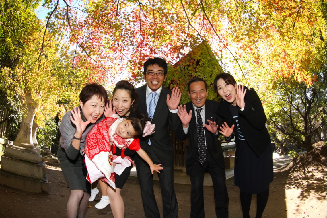 スマイルハンターが撮影した「七五三ロケーション撮影」の写真