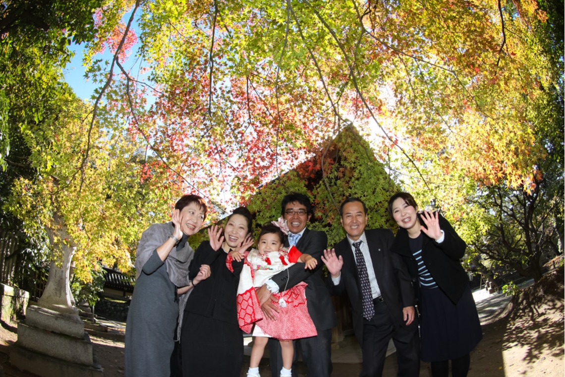 スマイルハンターが撮影した「七五三ロケーション撮影」の写真