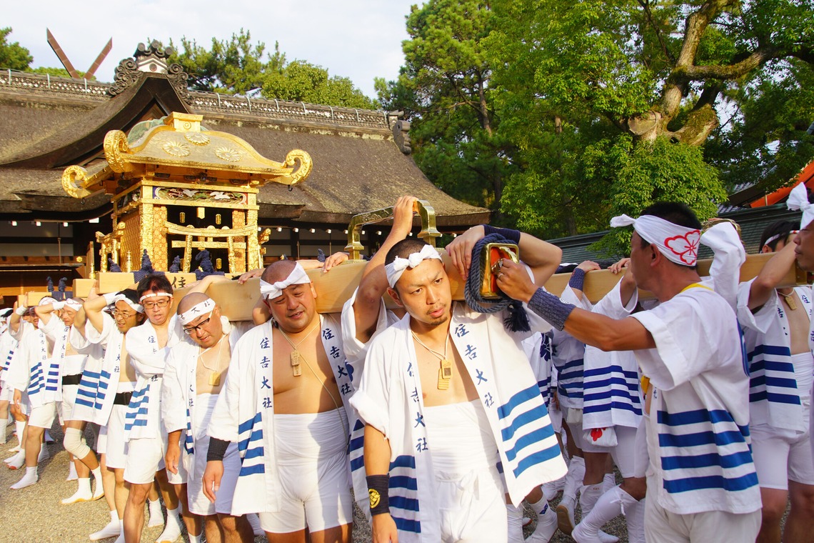 河野慈圓が撮影した写真のアルバム「イベント撮影　住吉大社御輿渡御」