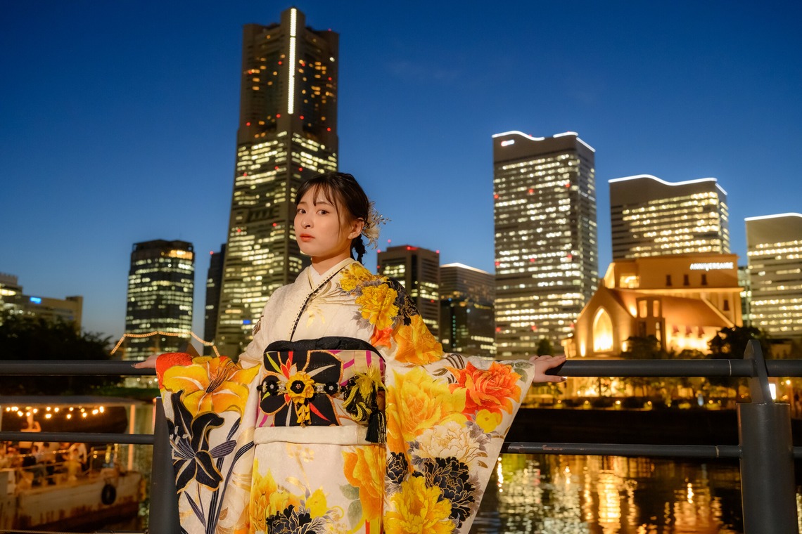 中川昌幸が撮影した写真のアルバム「イルミネーションと振袖姿」