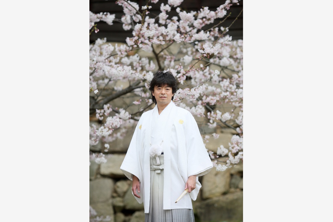 KIKIウェディングが撮影した「サクラとお城と打ち掛け」の写真