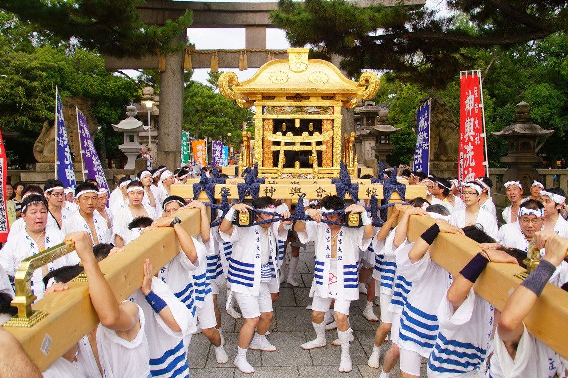 河野慈圓が撮影した「イベント撮影　住吉大社御輿渡御」の写真