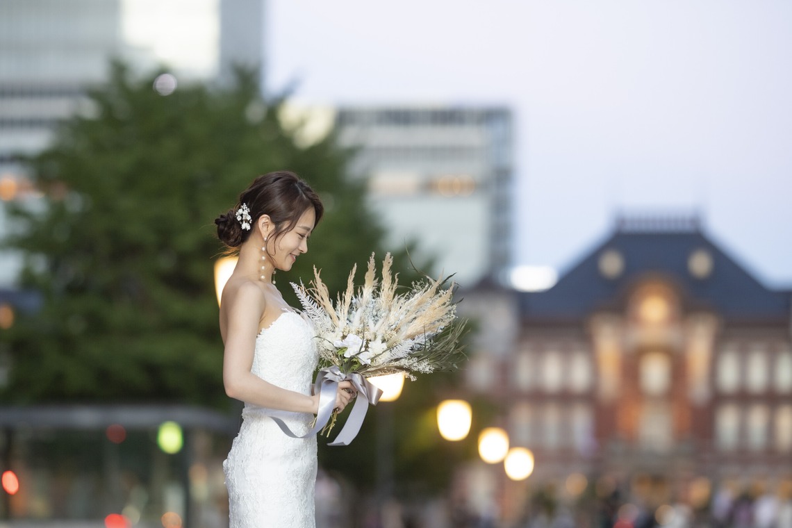 株式会社スマイルプロアートが撮影した「東京駅前撮り」の写真