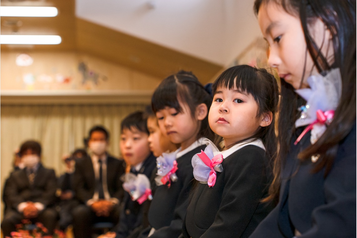 いいだが撮影した「保育園 卒園式」の写真
