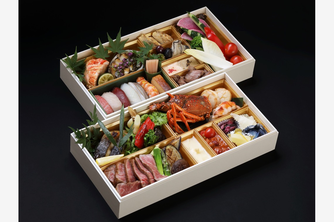 森安　照が撮影した「和食弁当・洋食弁当・中華弁当」の写真