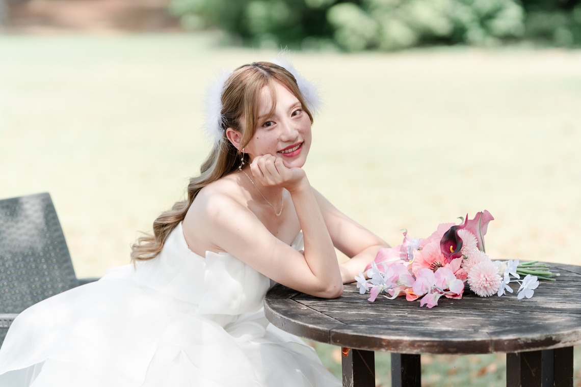 山﨑さと子が撮影した「wedding前撮り 昭和記念公園」の写真