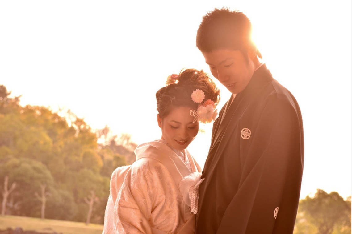 Photo of Pre Weddingphotoshoot in Nara park in the cherry blossom season taken by Kiki photo works