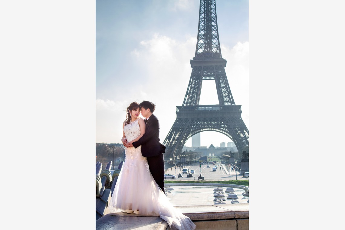 STUDIO PHOTO Pêle Mêleが撮影した「Paris Photo Wedding」の写真