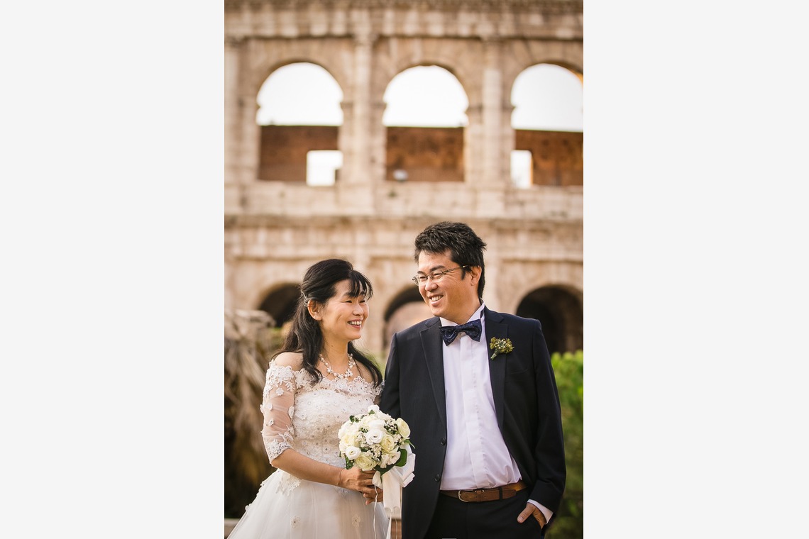 Kyoko Ide Photographyが撮影した写真のアルバム「フォトウェディング　スペイン広場　コロッセオ」