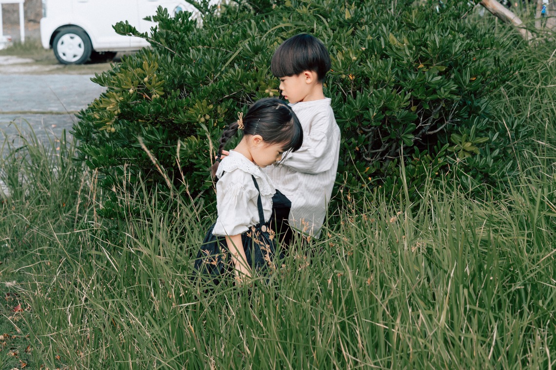 日下翔太郎が撮影した「屋外でのお子様メインの家族写真」の写真
