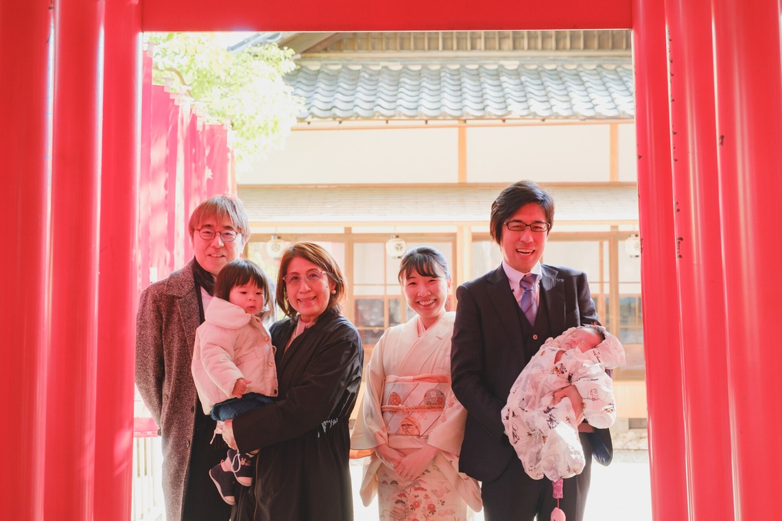 高夏写真店が撮影した写真のアルバム「お宮参りの撮影」