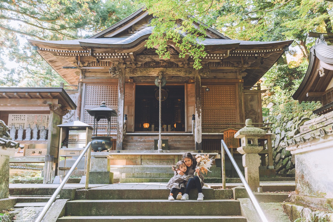 多田正子が撮影した「ファミリーフォト（バースデーフォト）」の写真
