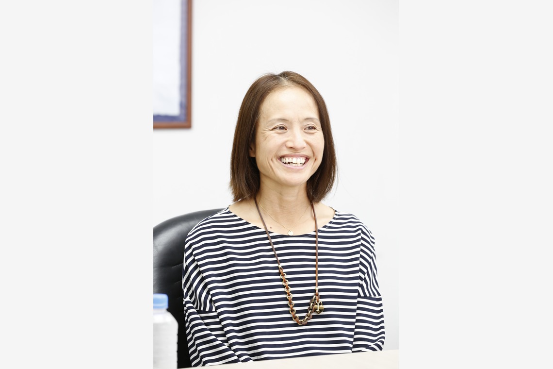 村田わかな広告写真が撮影した「日経Gooday インタビュー」の写真