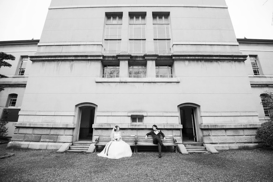 片倉写真事務所が撮影した「京都府庁旧本館で前撮り」の写真