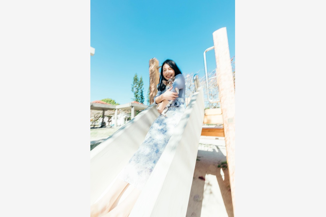 ポートレート沖縄が出張撮影した家族写真(キッズ,ベビーフォト)などが写った「ペット撮影」の家族写真