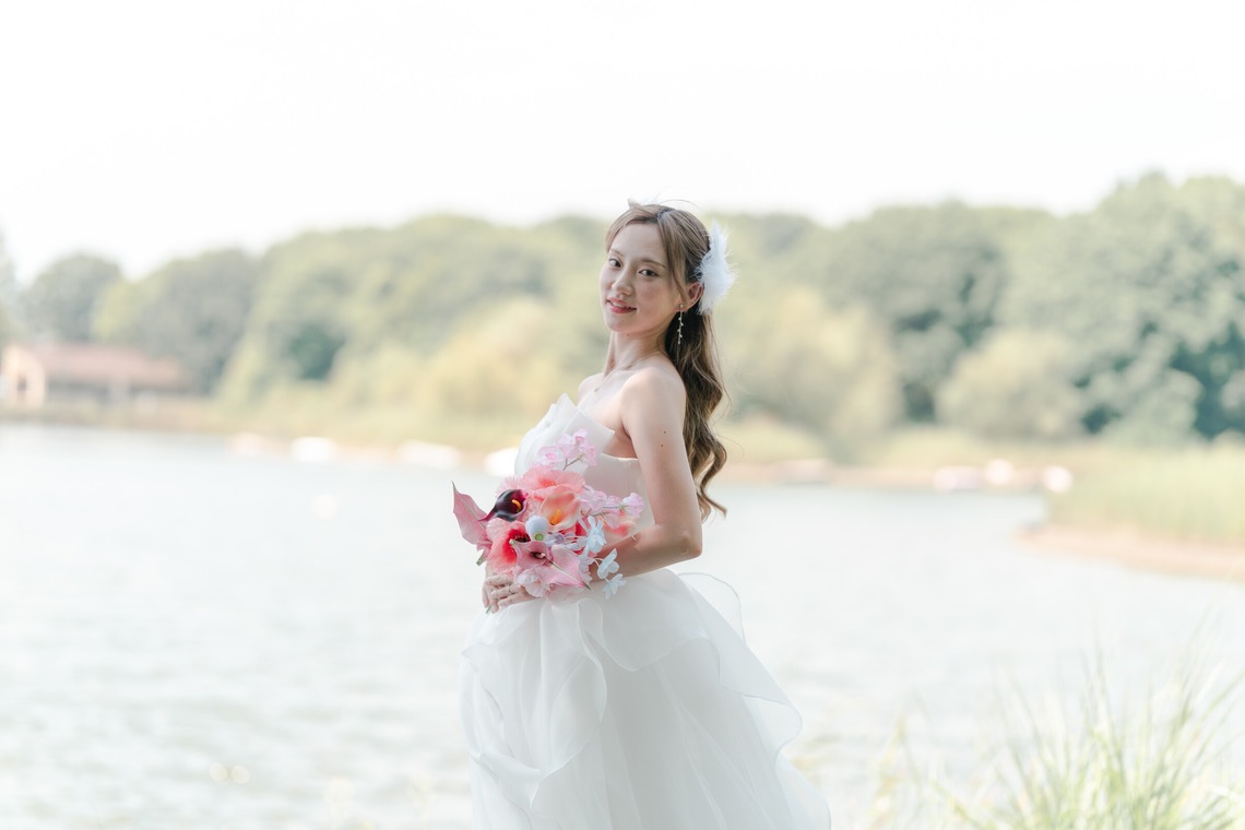 山﨑さと子が撮影した写真のアルバム「wedding前撮り 昭和記念公園」