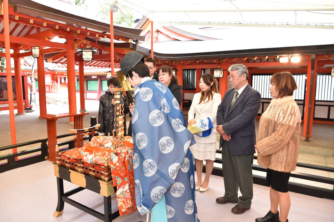 梶田　誠が撮影した「神戸生田神社　宮参り」の写真