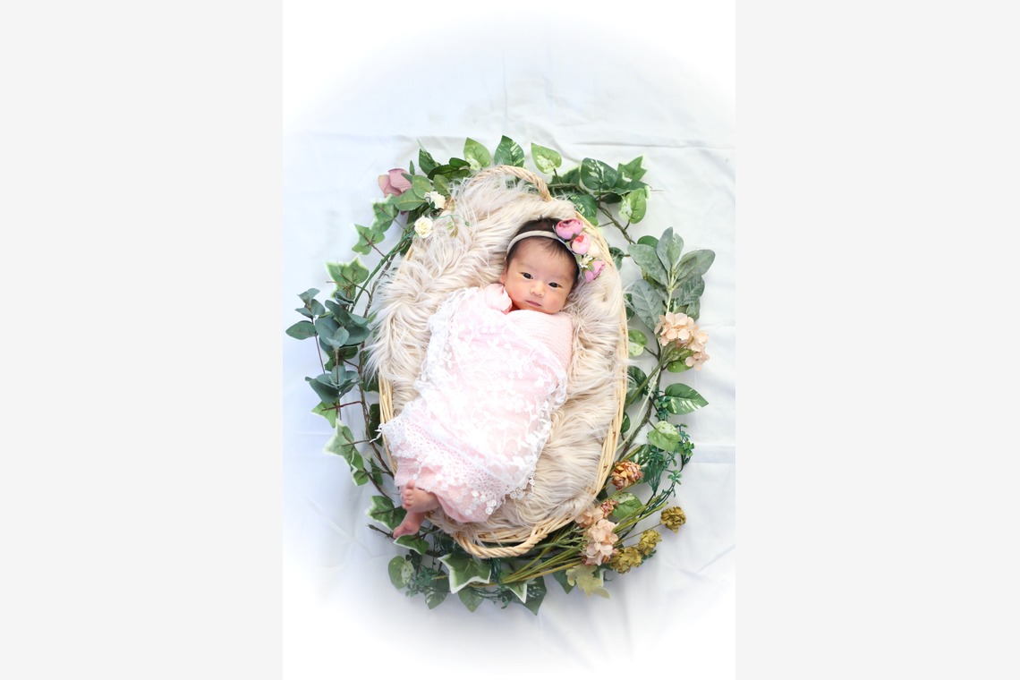 出張撮影HUG TIMEが撮影した「ニューボーンフォト＠自宅撮影」の写真