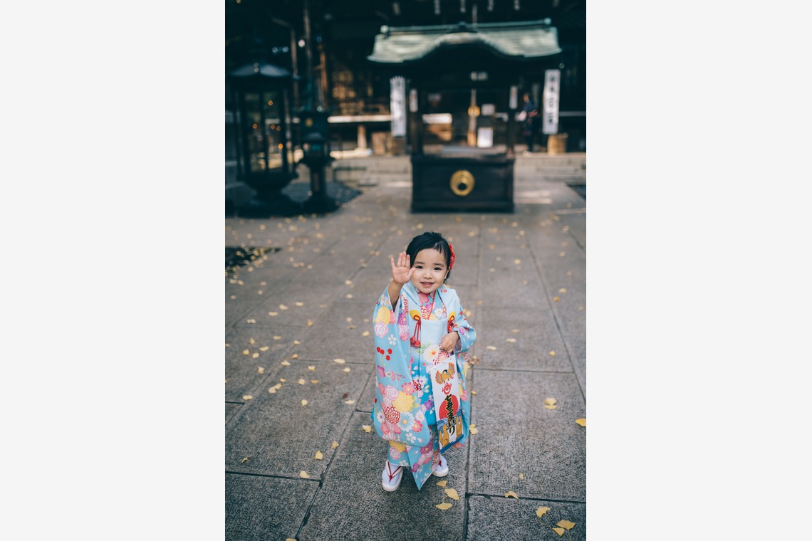 ユウコン　フォトグラフィーが撮影した「七五三フォト」の写真
