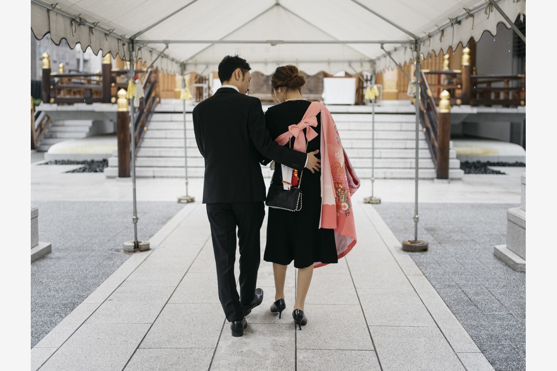 植村由理が撮影した前撮り/後撮り出張撮影のアルバム「お宮参り at 水天宮」