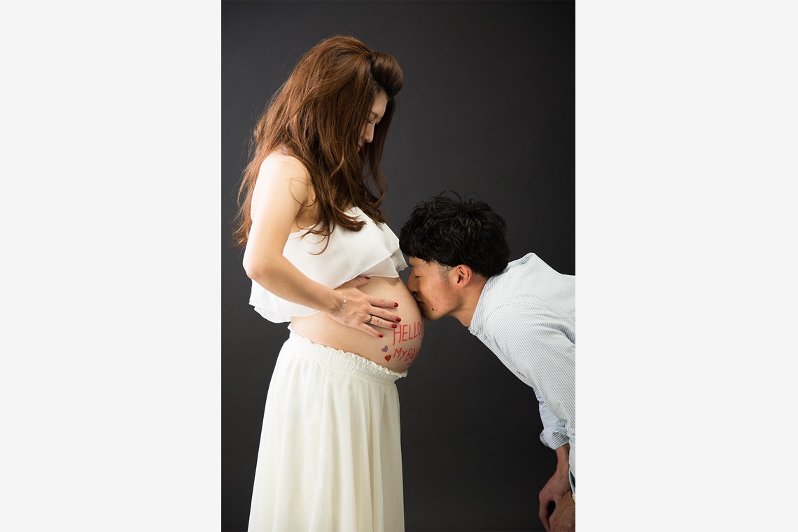 ヤマダフォトが撮影した「マタニティフォト」の写真