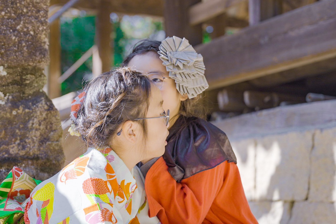 心綴フィルムが撮影した「七五三①」の写真