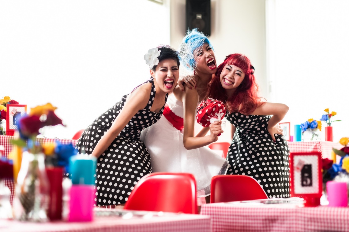  グラフィーズが撮影した「ピンナップ ウェディング」の写真