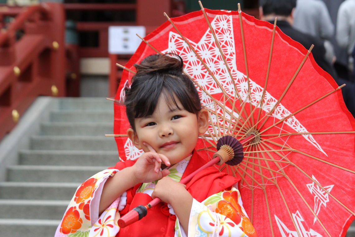 渡邉博海が出張撮影した家族写真(キッズ,ベビーフォト)などが写った「七五三お祝い　出張撮影」の家族写真